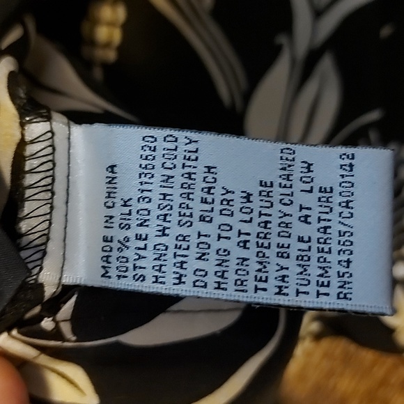 Floral print silk pant set - Picture 5 of 11